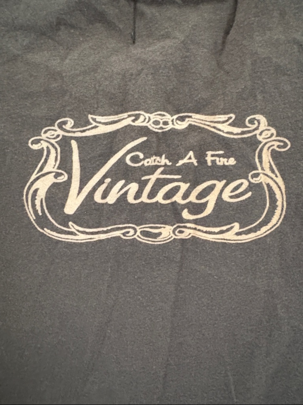 Catch a Fire Bob Marley Graphic Ringer Tee with Rasta Trim - Picture 5 of 5